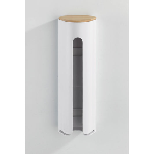 Scatola per dischetti di cotone Laresa bianco Wenko