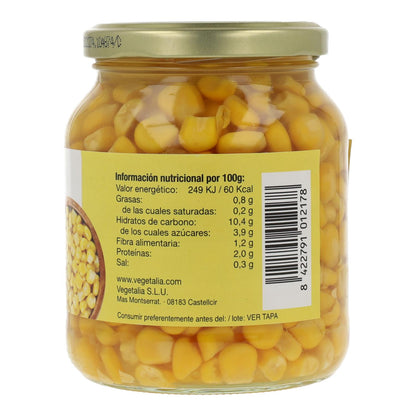 Bio-Zuckermais im Glas, Vegetalia, 350 g 