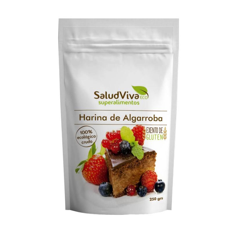 Ekologisk johannesbrödmjöl Salud Viva 250 g