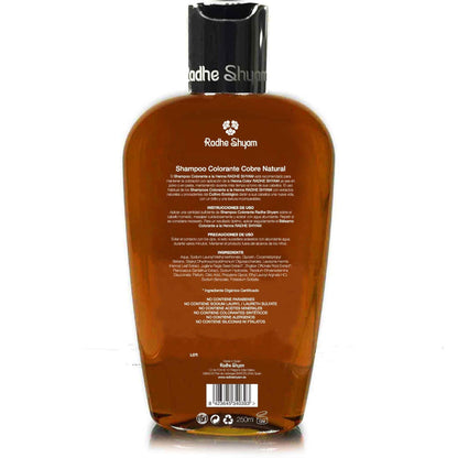 Shampoo Kupferfarbe Henna Radhe Shyam 250 ml