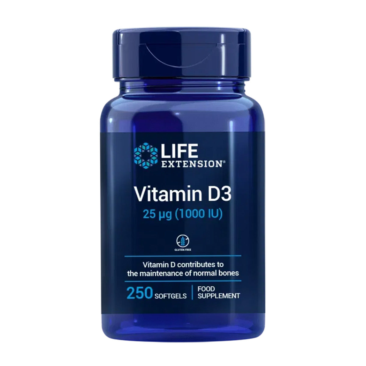 Vitamina D3 1000 UI, Life Extension 250 capsule