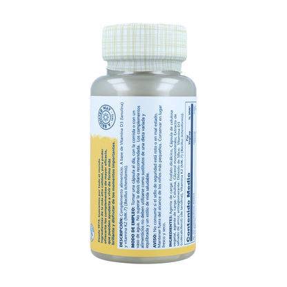 Vitamine D3-K2 Solaray 60 capsules