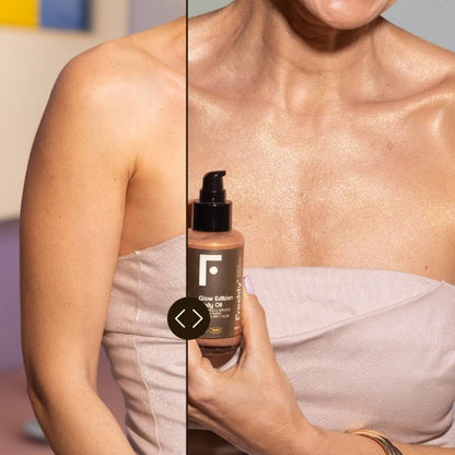 Confezione da 2 oli corpo Glow Edition Freshly 100 ml