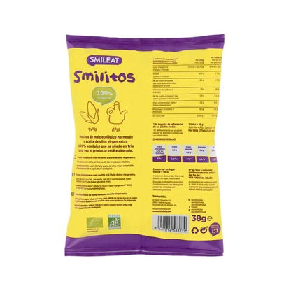 PROMO 3x Smilitos, organic corn worms Smileat, 38 g