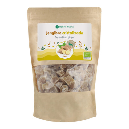 Gember gekristalliseerd ECO Planeta Huerto 1 kg