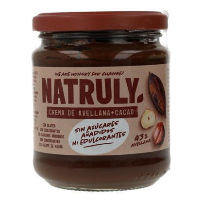 Natruly kakao- och hasselnötskräm 285 g