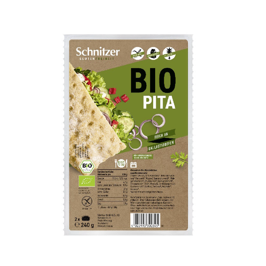 Pain pita bio sans gluten Schnitzer 240 g