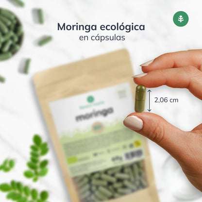 Organiczna Moringa Planet Garden 150 kapsułek