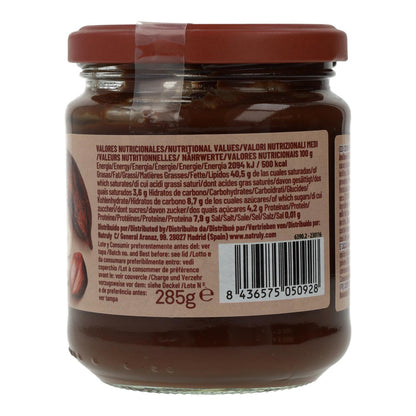 Lot de 6 pots de crème au cacao et aux noisettes Natruly 285 g