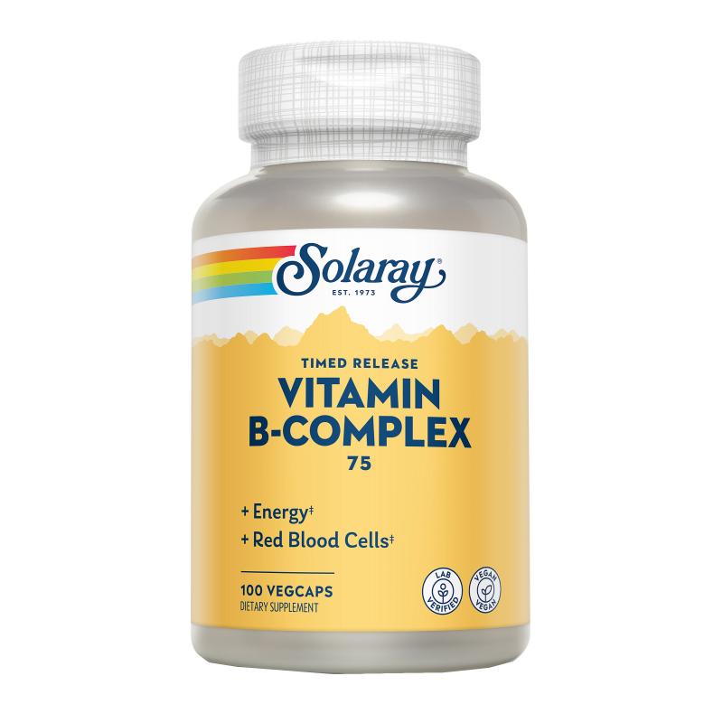 Complexe B 75 A/R 100 gélules Solaray