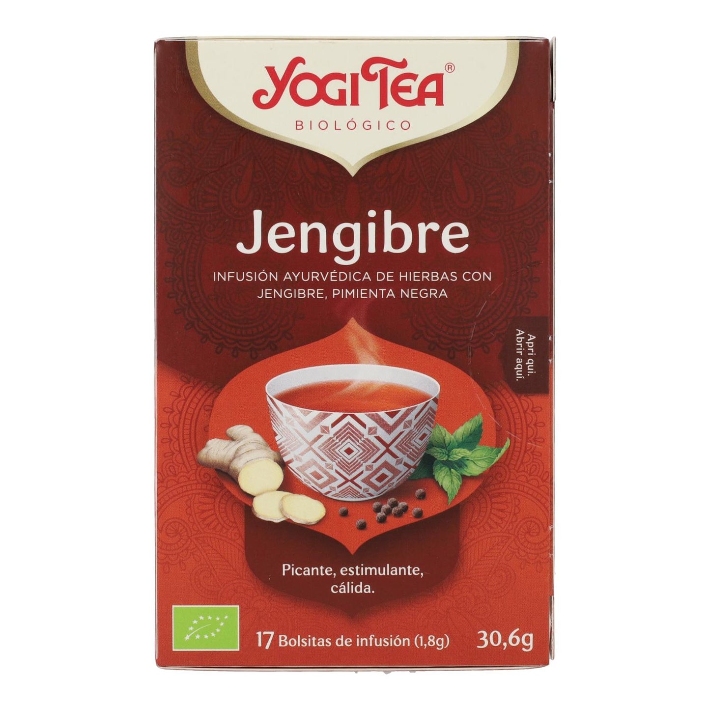 Yogi Tea BIO Ingwer, 17 Teebeutel