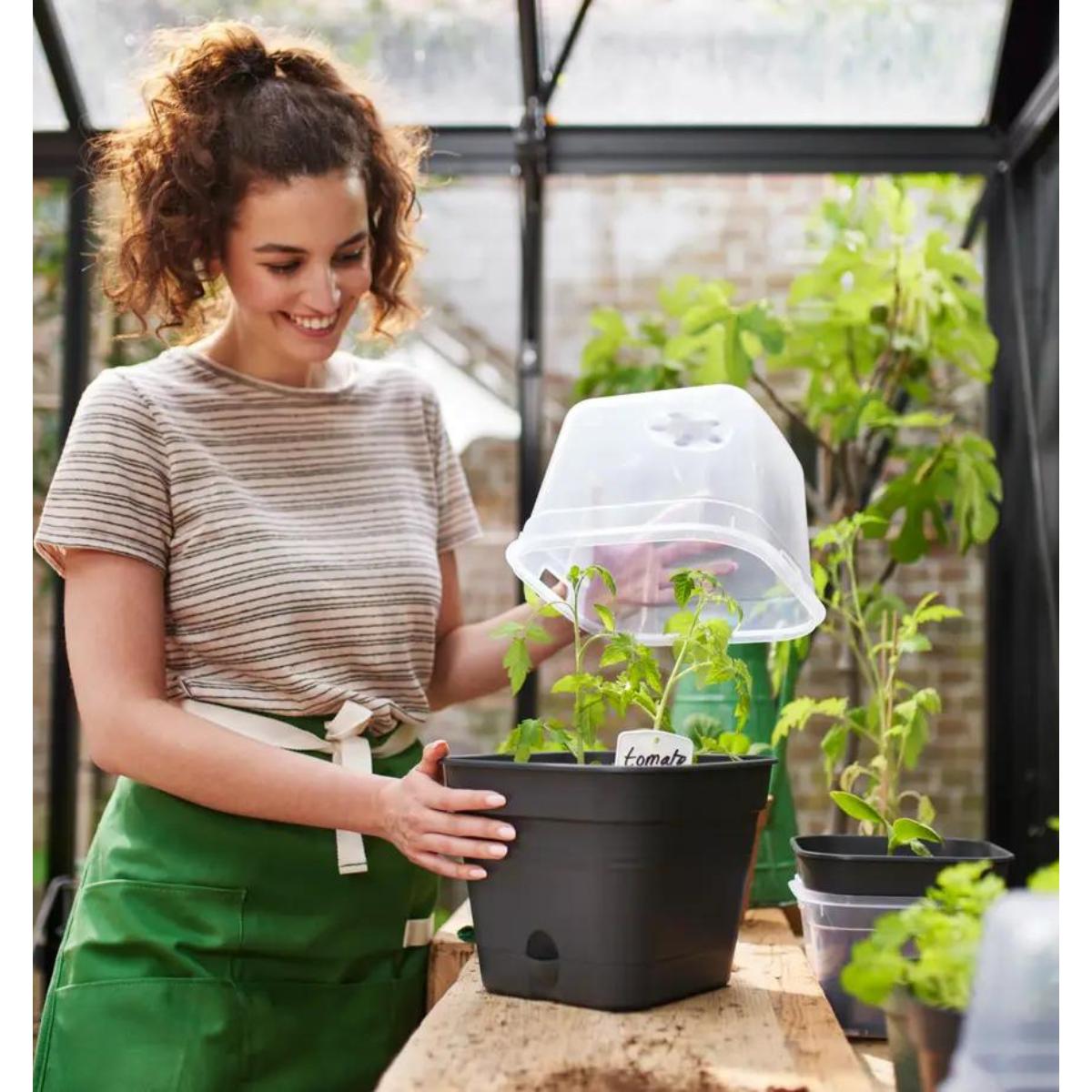 Pot de culture ALLIN1 Green Basics Elho Anthracite 15 cm