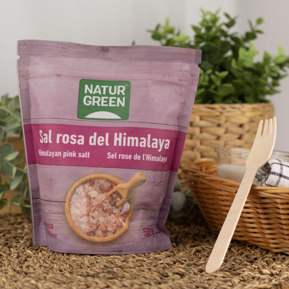 Rotes Himalaya-Salz, grob, Naturgreen 500 g