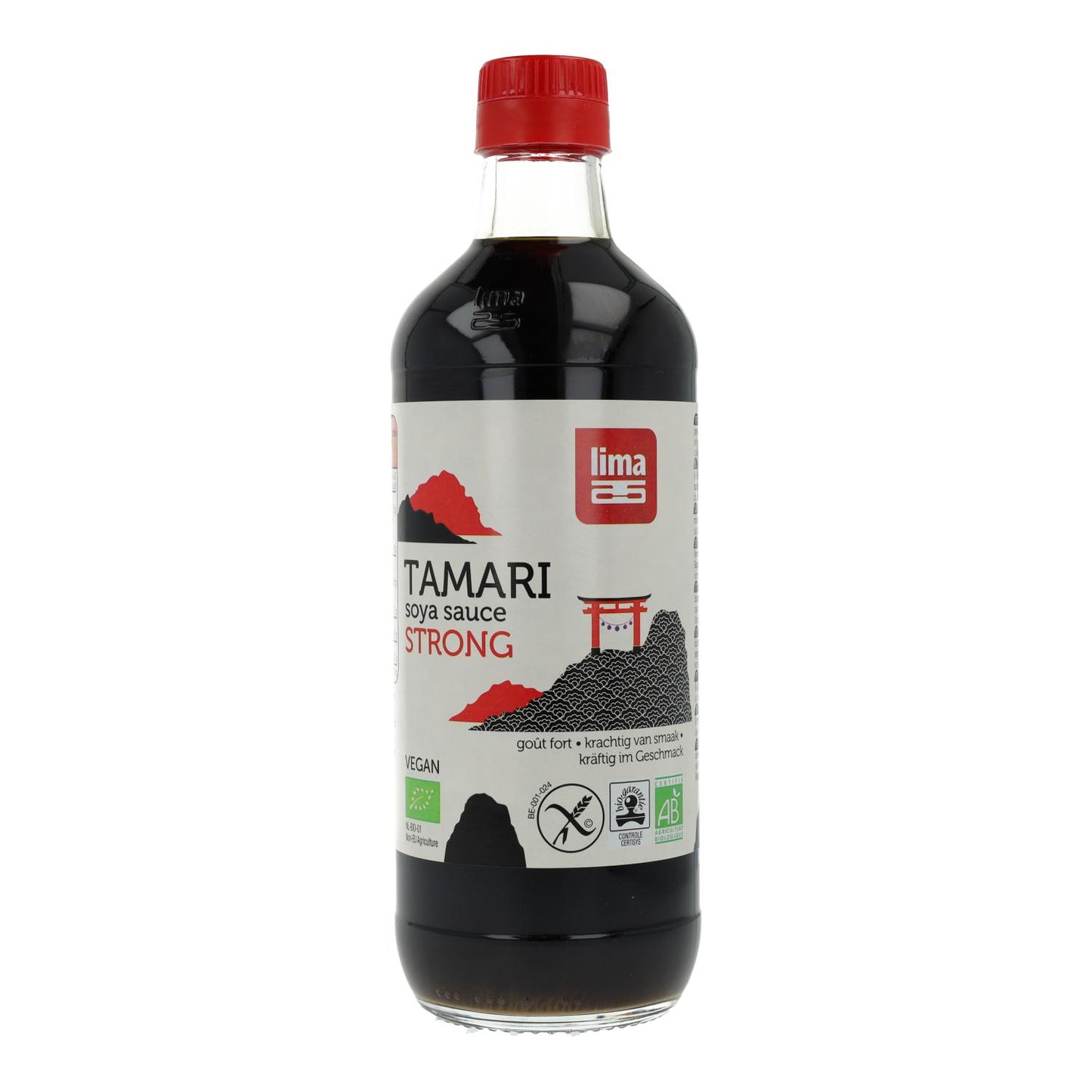 Tamari Sojasauce, kräftiger Geschmack, ECO Limette, 500 ml