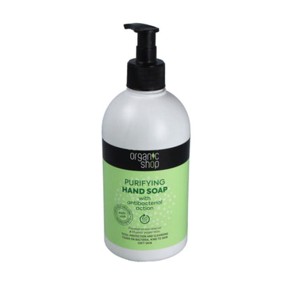 Sapone mani purificante con azione igienizzante, Organic Shop 500 ml