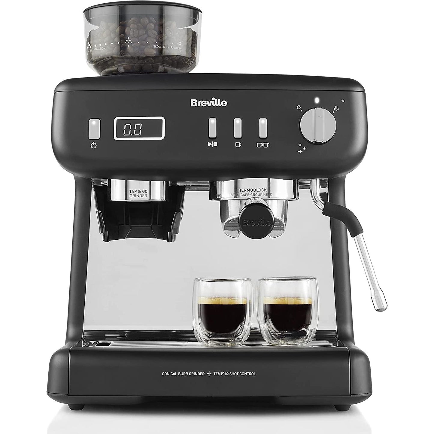 Kaffeemaschine Breville Barista Max+ Schwarz (generalüberholt)