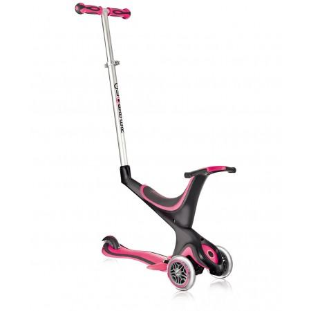 Trottinette convertible Evo Comfort 5 en 1 rose Globber