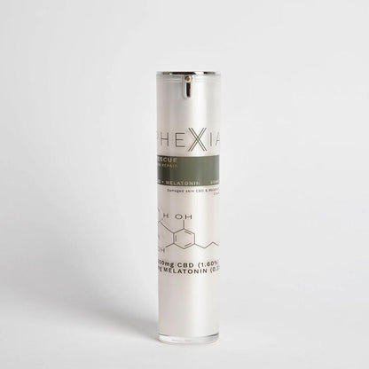 Crema riparatrice CBD e melatonina Rescue Phexia 50 ml