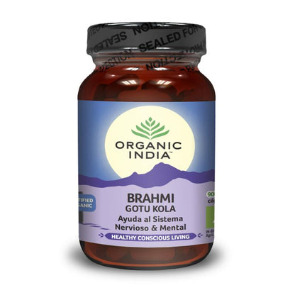 Brahmi Gotu Kola Organic India 90 gélules