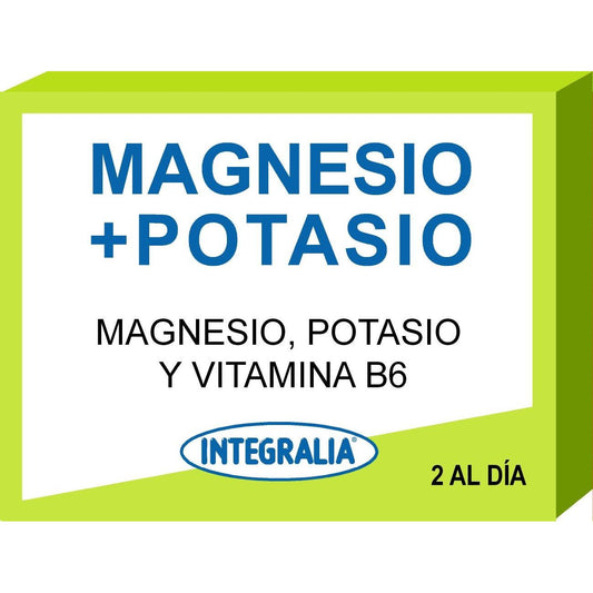 Magnez + potas + witamina  B6 Integralia 60 kapsułek