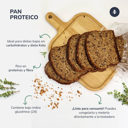 Pane proteico Planeta Huerto 500 g