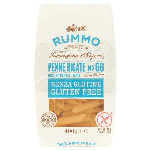 Glutenfreie Penne Rigate Pasta Nº66 Rummo 400g