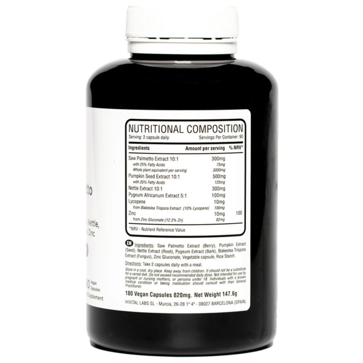 Sägepalme 3000 mg 180 vegane Kapseln Hivital