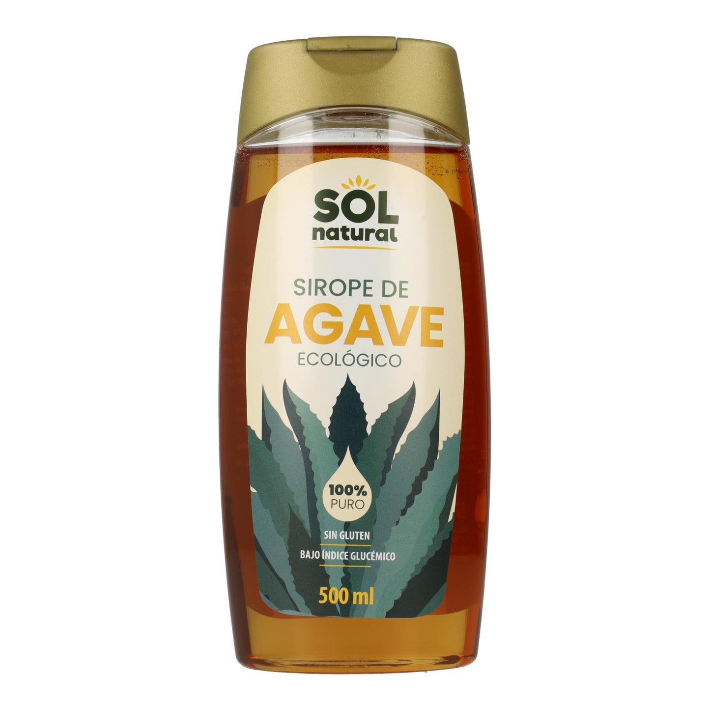 Sciroppo d'agave 100% puro biologico Sol Natural 500 ml