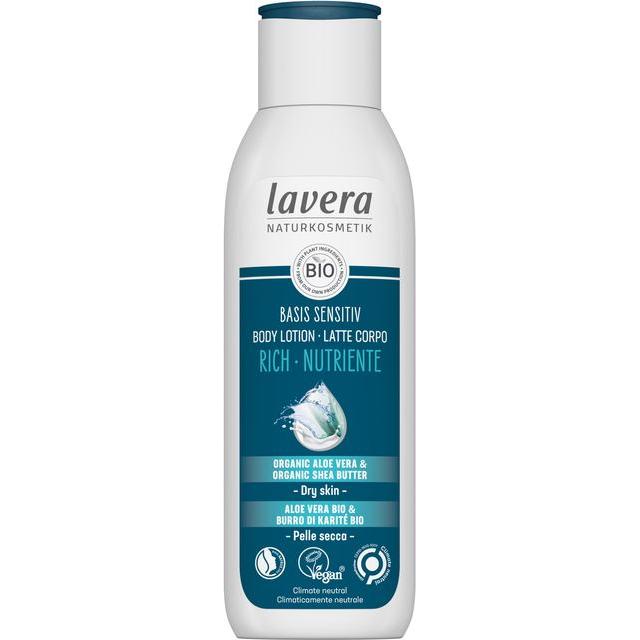 Rik och näringsrik kroppslotion Basis Sensitiv, Lavera 250 ml