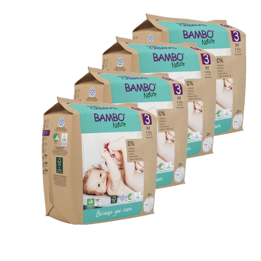 Bambo Nature-blöjor T3 (4-8 kg) 112 st.