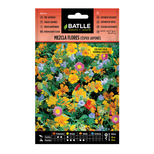 Mieszanka nasion kwiatów trawy japońskiej Batlle