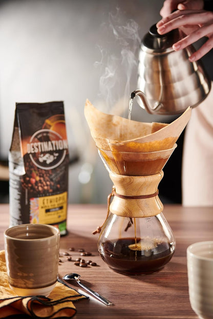 Caffè macinato Etiopia Moka 100% Arabica BIO Destination 250 g