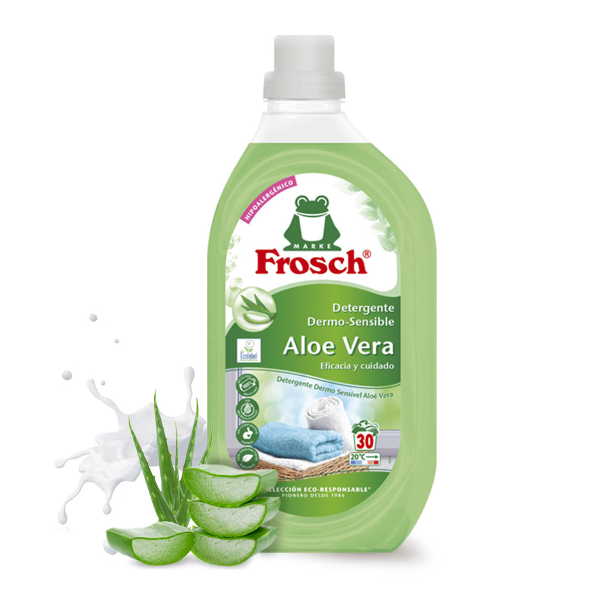 Aloë vera wasmiddel, Frosch, 1500 ml