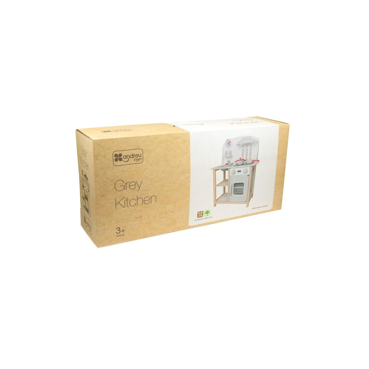 Cuisine en bois gris Andreu Toys