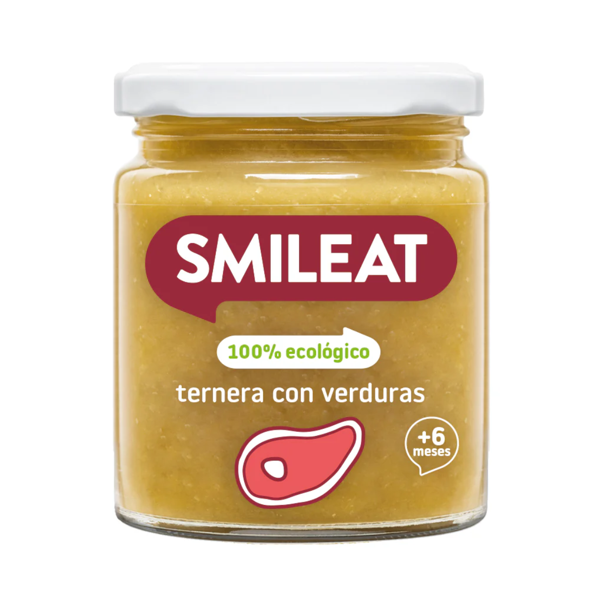 Confezione vasetti di carne e pesce BIO Smileat 4 pezzi da 230 g
