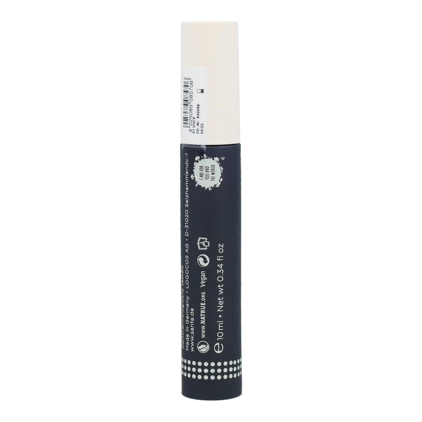 Mascara ciglia lunghe 01 Black Sante 10 ml