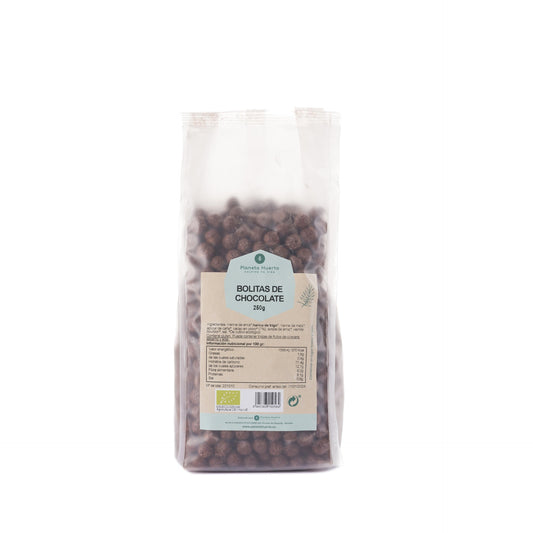 Palline di cioccolato ai cereali ECO Planeta Huerto 250 g