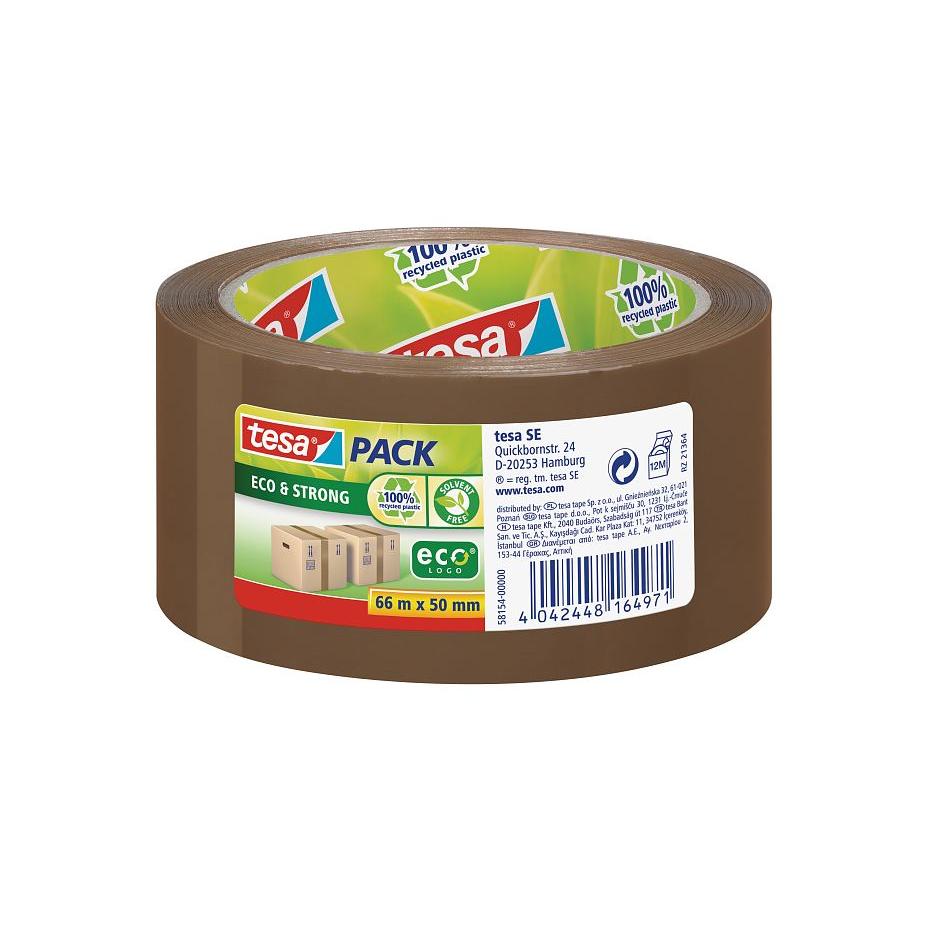 Nastro adesivo Esco & Strong 100% plastica riciclata Tesa