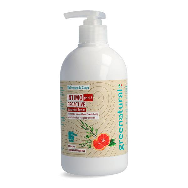 Bio-Intimhygiene-Gel Proactive pH 4,0  – Wohlbefinden für Frauen – 500 ml