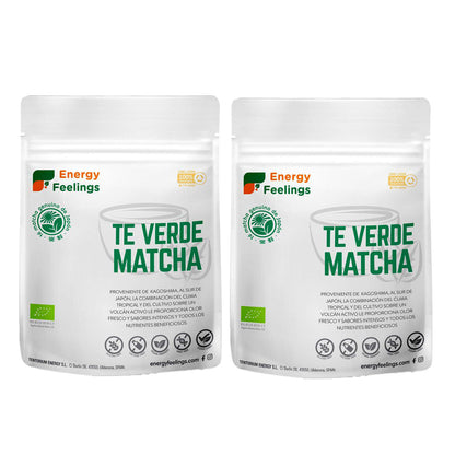 Lot de 2 thés verts Matcha ECO Energy Feelings