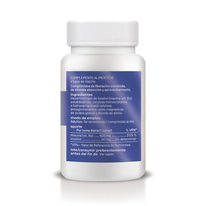 Vitamina B3 a rilascio prolungato, Soria Natural, 30 compresse
