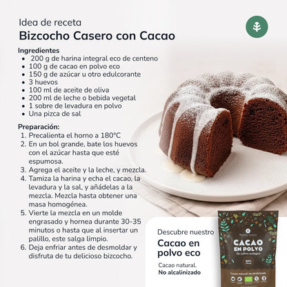 Harina Integral de Centeno Eco Planeta Huerto 800 g