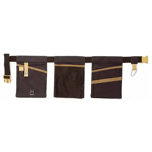 Verdemax One Size Anthracite Garden Belt with 3 Pockets