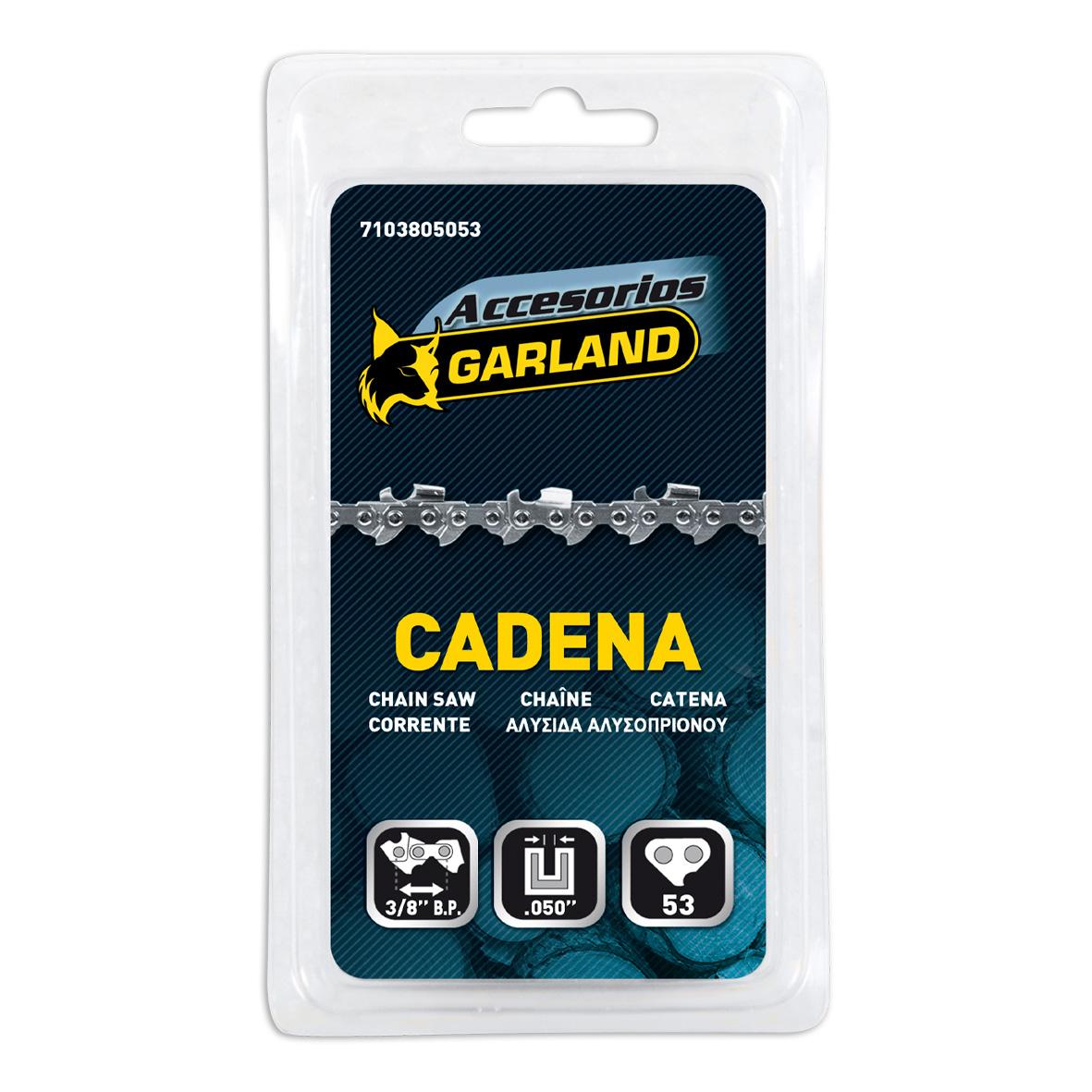 Catena per motosega 53 maglie 3/8 BP 0,050 Garland
