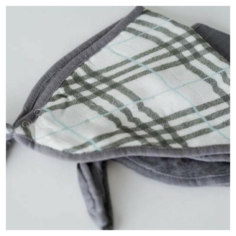 Śliniaki bambusowe Pendleton Plaid 2 szt. Little Unicorn