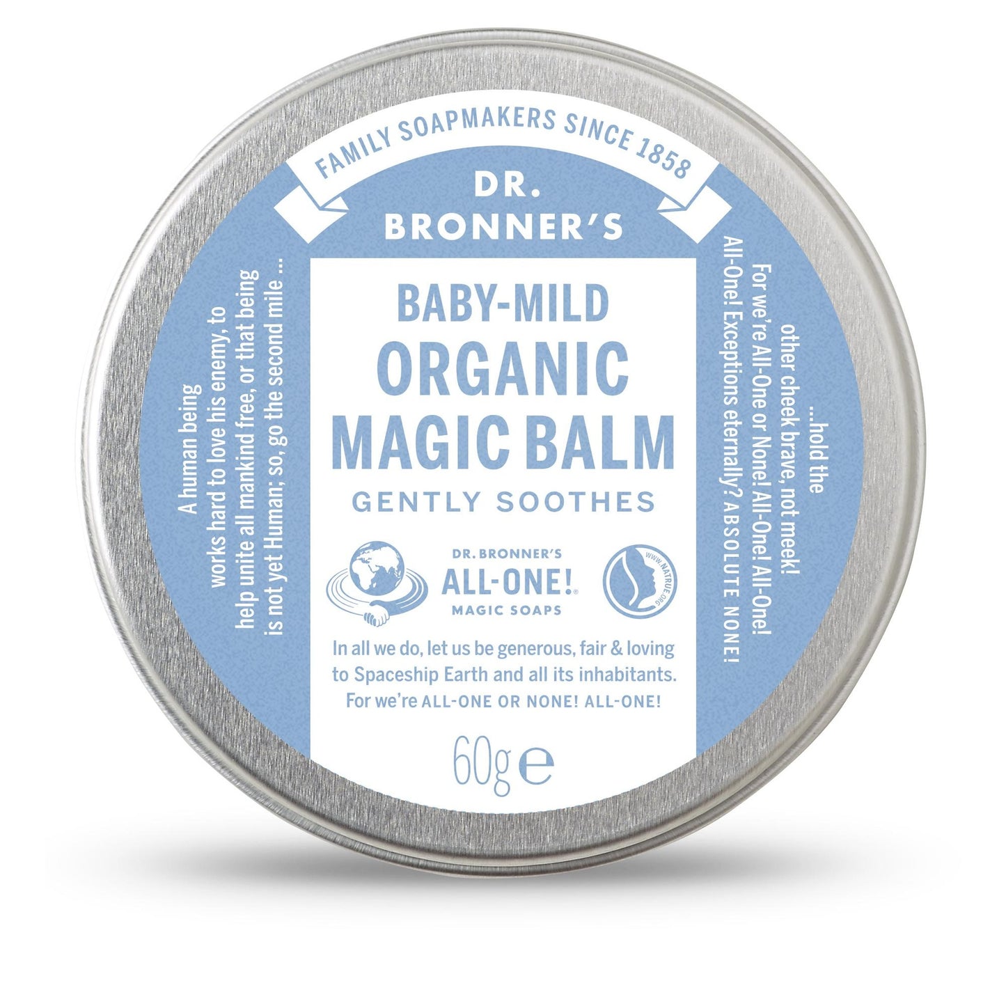 Dr. Bronners Organic Neutral Baby Body Balm 60 g