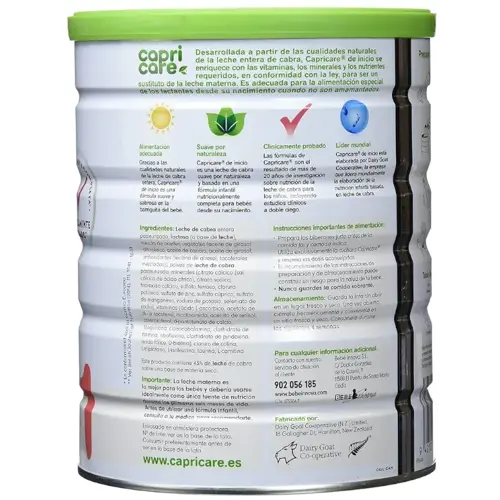 Promo 2 x Capricare 800 g goat's milk formula for infants