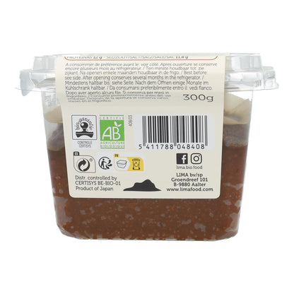 Unpasteurisiertes braunes Reis-Miso mit Limette, 300 g
