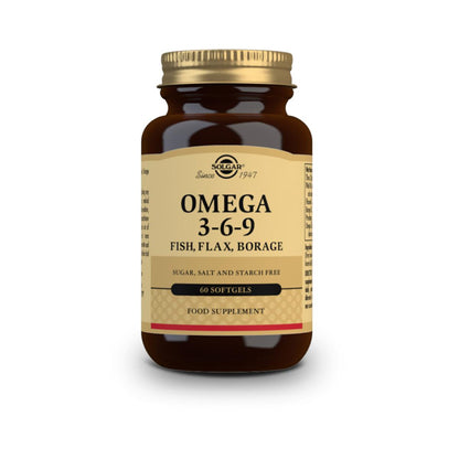 Omega 3 6 9 Solgar 60 kapsułek