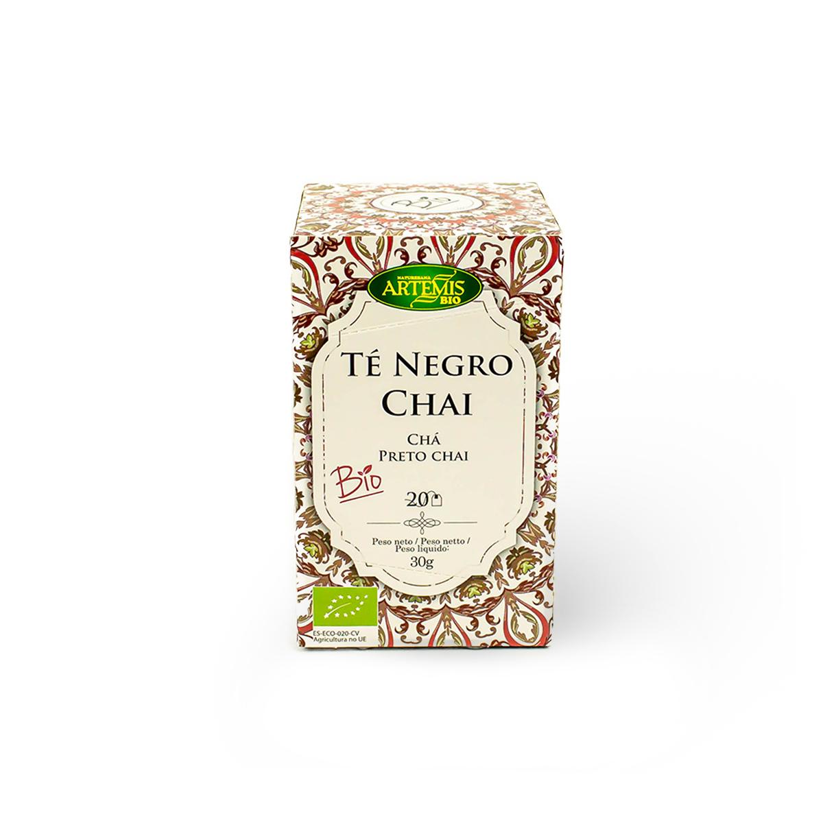Eco Black Chai Tea 20 Artemisbio Filter